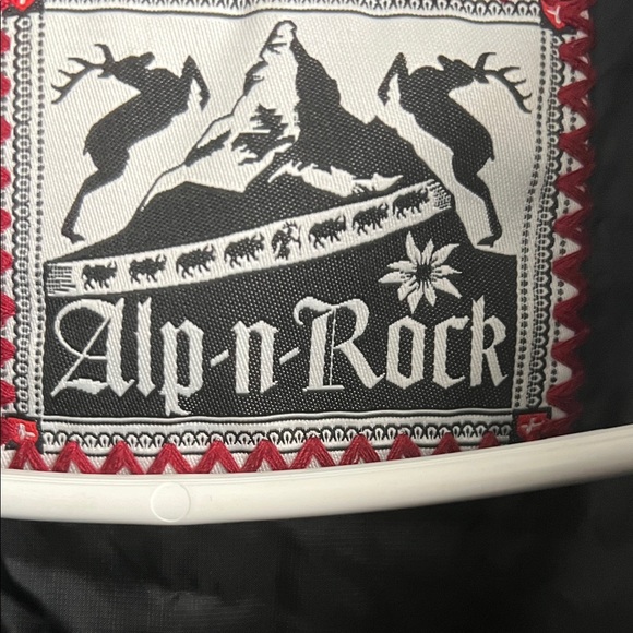 Alp N Rock Black Jacket with White Trim - Picture 2 of 5